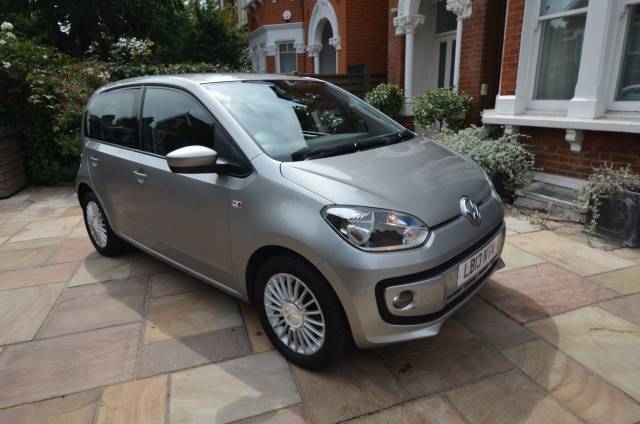 Volkswagen Up 1.0 High Up 5dr ASG Hatchback Petrol Tungsten Silver