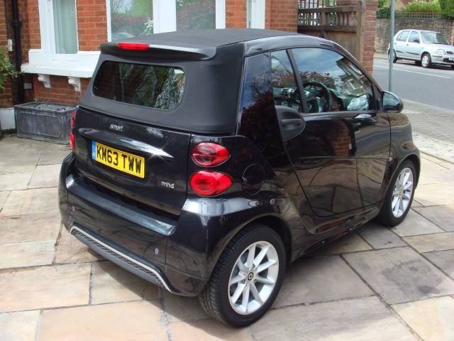 2013 Smart Fortwo Cabrio 1.0 Passion mhd 2dr Softouch Auto [2010]