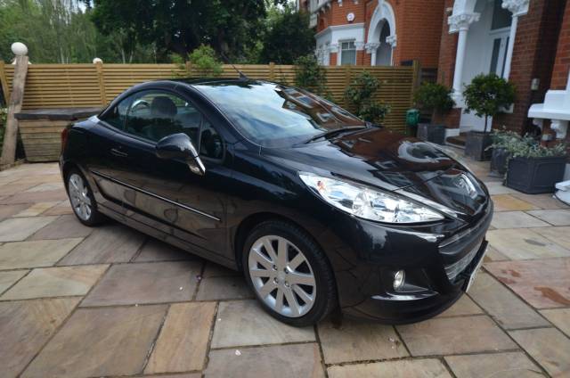 Peugeot 207 1.6 207 CC ALLURE AUTO Convertible Petrol Black