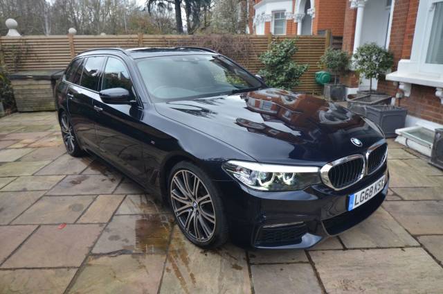 BMW 5 Series 2.0 530i M Sport 5dr Auto Estate Petrol Black