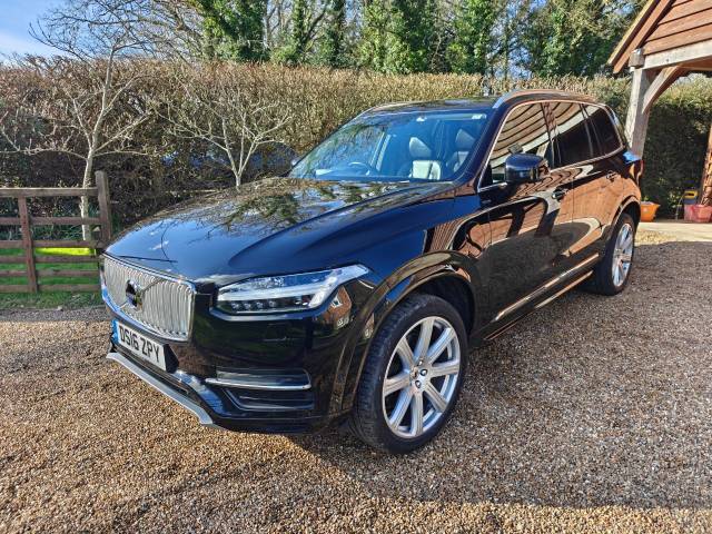 Volvo XC90 2.0 T8 Hybrid Inscription 5dr Geartronic Estate Petrol / Electric Hybrid Black