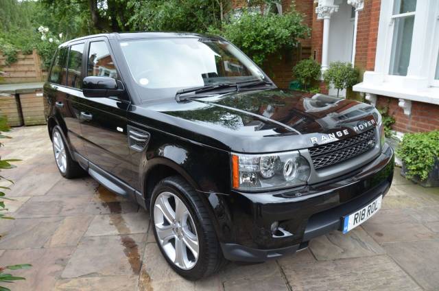 Land Rover Range Rover Sport 3.0 TDV6 HSE 5dr CommandShift Estate Diesel Santorini Black