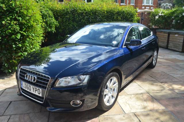 Audi A5 2.0 TDI 143 SE 5dr Multitronic Hatchback Diesel Blue