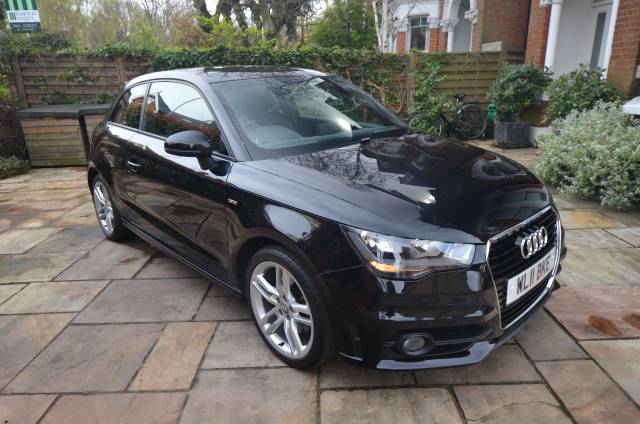 Audi A1 1.4 TFSI 185 S Line 3dr S Tronic Hatchback Petrol Black