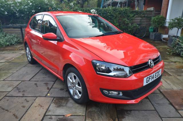 Volkswagen Polo 1.4 Match Edition 5dr DSG Hatchback Petrol Red